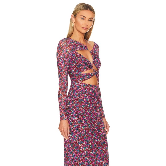 AFRM Multicolor Long Sleeve Dress - Picture 2 of 7